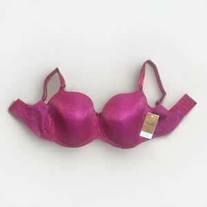 Chantelle Pink Lace Bra